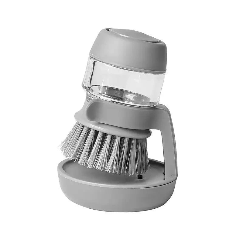 LymHous™ -Dish Brush With Soap Dispenser Multi Use Soap Dispensing Scrub Brush For Household Universal Kitchen Dish Palm Brush With Tary